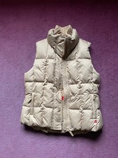 Damen Weste beige wattiert Größe S