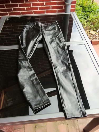 Kunstleder skinny jeans hose - skinny,