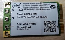 Intel WiFi Link 4965AGN Wireless Mini PCI Express Card