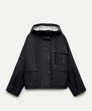 Zara oversize Cape Regenjacke Windjacke  ZW COLLECTION S/M NEU