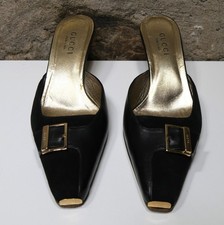 Gucci Mules Kitten Heels