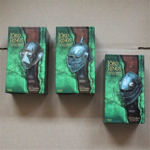 Orc helme set ovp sideshow - 3x,