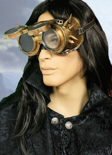 Steampunk cyber maske - maske, brille