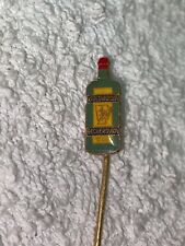 Alte Anstecknadel Abzeichen Becherovka Schnaps Hakennadel Weihnachtsgeschenk