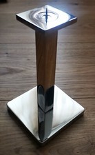 Hochwertiger schwerer Metall Designer Kerzenständer, Höhe ca. 15 cm