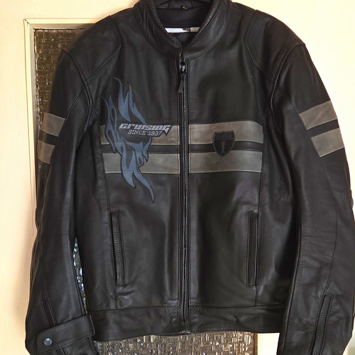Echtleder bikerjacke herren - echtleder,