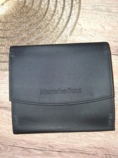 Bordmappe Servicemappe Mercedes-Benz Leder Schwarz