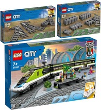 LEGO® City 60337 Personenzug Set + 20 Schienen 6 Weichen - XL Eisenbahn Set NEU