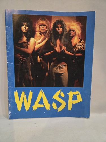 Wasp tour programme 1986 - tour,
