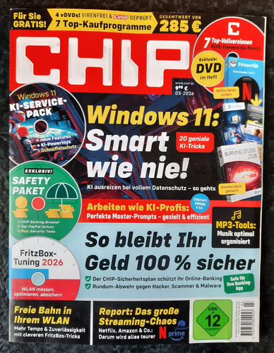 Chip magazin 2026 - chip, windows
