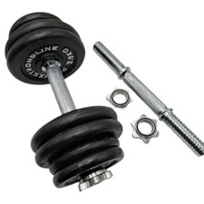 POWRX Gusseisen Kurzhantel 2er