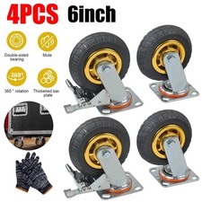 4er Set 150mm Schwerlastrollen