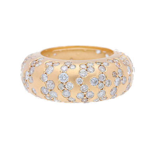 Gold brillantenring ct - 5,32,