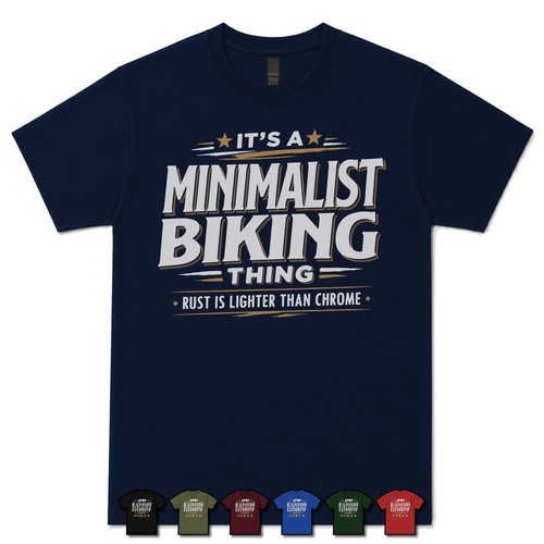 Its minimalist biking thing - its, a