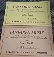 Fanfaren-Musik von Oskar Barth - Heft 1 + Heft 2