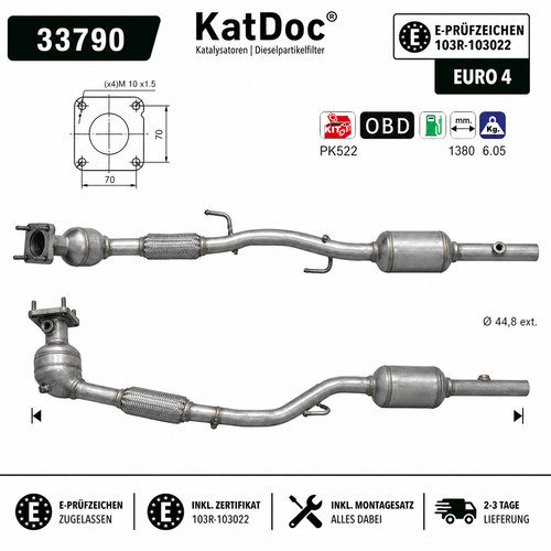 Katalysator seat skoda vw - katalysator,