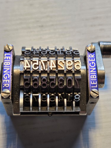 Leibinger nummerierwerk - leibinger,