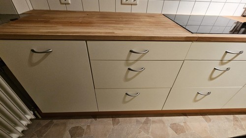Ikea küche mit herdplatten - küche,