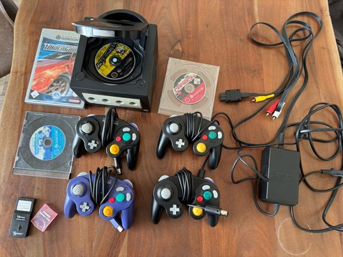 Nintendo gamecube schwarz 4 - gamecube,