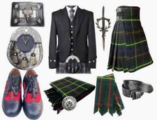 Herren Scottish Argyle Kilt
