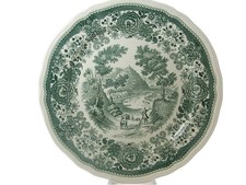 Villeroy & Boch Burgenland grün Suppenteller  ca. Ø 23 cm