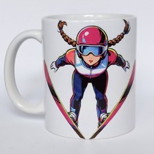Skispringen Tasse Kaffeebecher