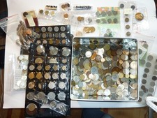 Über drei  Kilo Münzen, Kleinmünzen Reich, CH, Ö, Welt -  alles muss raus!