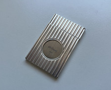 S.T. Dupont Zigarrenschneider Cutter Guillotine Silb. Restaurationsobjekt Defekt