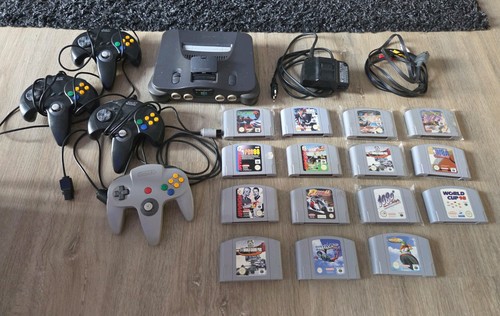 Nintendo n64 konsole mit - n64,