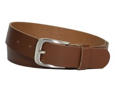 Ledergürtel 3 cm breit Made in Germany echt Leder Gürtel für Damen und Herren...