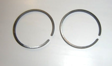 Zündapp, 2-Stück Kolbenringe 39x2,5 mm Rechteckig    Super Combinette Typ429