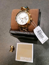 Michael Kors MK3131  Gold  Damenuhr /Chronograph Neuwertig!