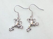 Ohrringe *FROSCH Ohrhänger Maritim Wasser Hänger mit Frösche Ohrschmuck Neu