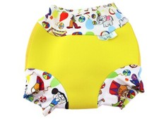 Neopren Schwimmwindel gelb