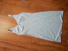 Vintage Unterrock Gr.38 Polyamid hellblau