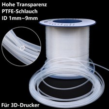 Hohe Transparenz PTFE Rohr ID
