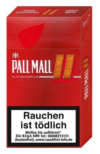 Pall mall red filter - red,