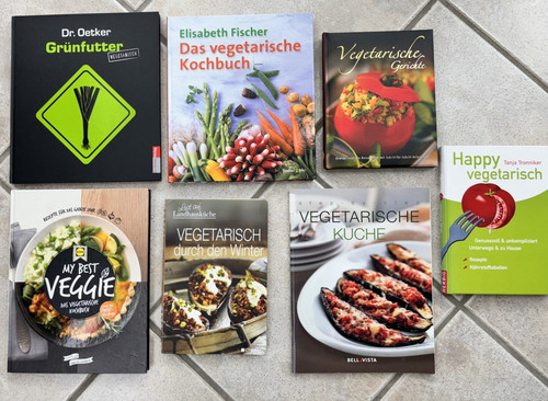 Bücher vegetarisches - 7,