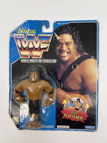 Hasbro wwf wrestling fatu head - fatu,
