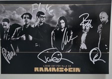 Rammstein xxl autogramm - rammstein,