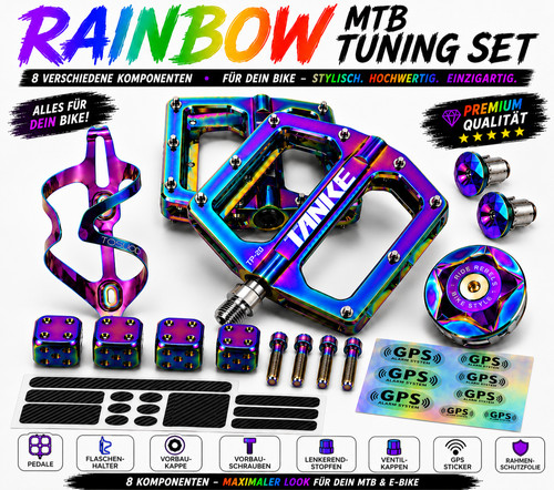 Rainbow mtb tuning set 8 - rainbow,