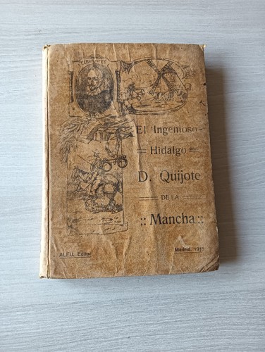 1915 original book - book, "el