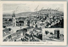 13556726 - 6509 Flonheim Vogelschau Gruppen-Gaswerk Alzey-Worms LKR 1918