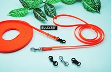 Bullyzei Gummi Hundeleine 10mm