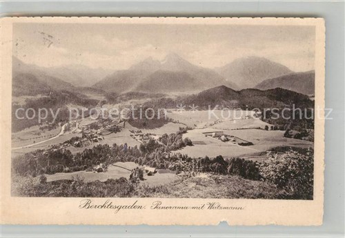 Berchtesgaden bayern panorama - berchtesgaden,