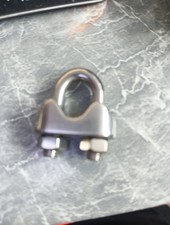 EDELSTAHL 6mm DRAHTSEIL GRIFFE