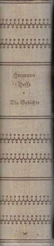 Hermann hesse die gedichte - hesse,