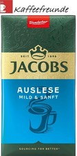 12 x 500 Gr. Jacobs Auslese Mild und Sanft Gemahlener Kaffee