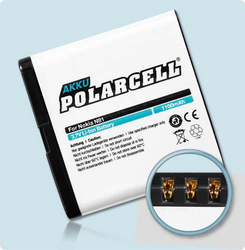Polarcell akku für nokia - polarcell, e51