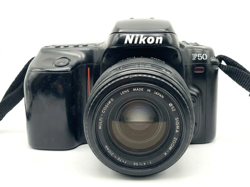 Nikon f50 sigma 70 210mm - +,